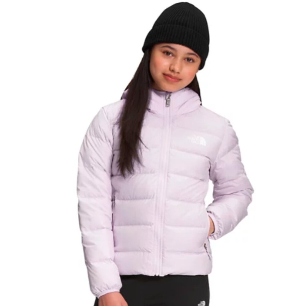 The North Face Big Girls Reversible North Down Hooded Jacket
